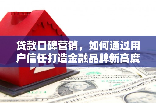 光明新区贷款口碑营销，如何通过用户信任打造金融品牌新高度