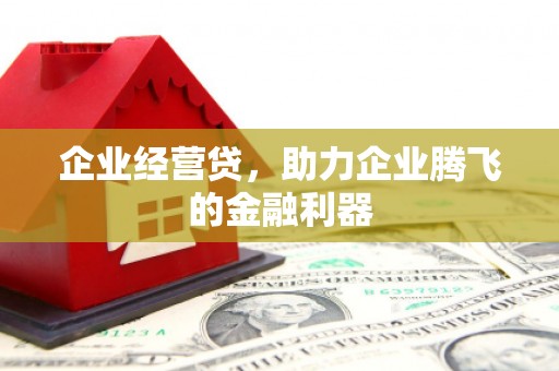 光明新区企业经营贷，助力企业腾飞的金融利器