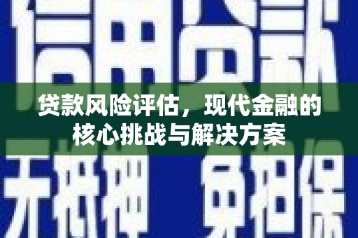 光明新区贷款风险评估，现代金融的核心挑战与解决方案