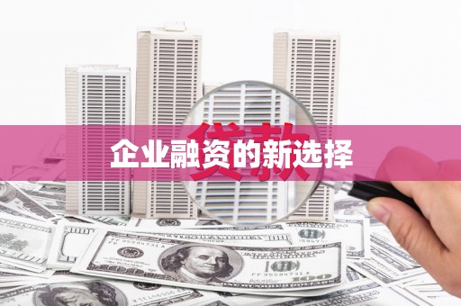 光明新区企业融资的新选择