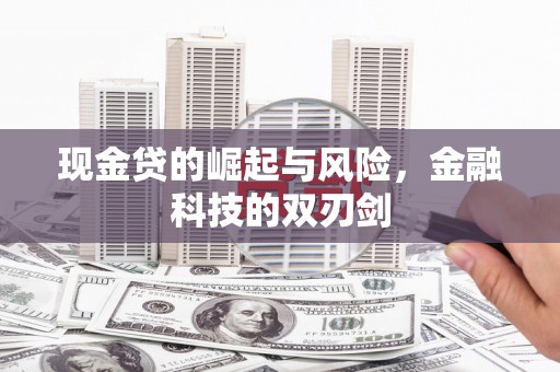 光明新区现金贷的崛起与风险，金融科技的双刃剑