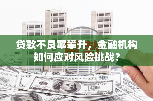 光明新区贷款不良率攀升，金融机构如何应对风险挑战？
