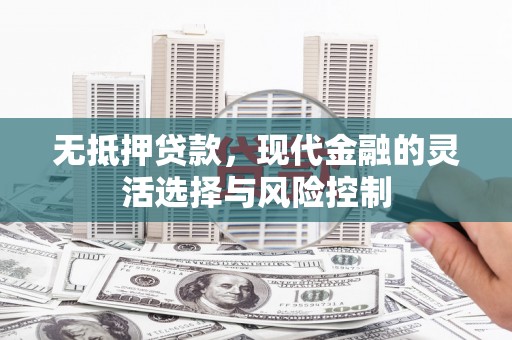 光明新区无抵押贷款，现代金融的灵活选择与风险控制
