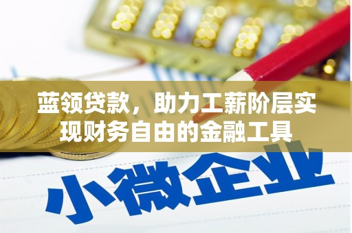 光明新区蓝领贷款，助力工薪阶层实现财务自由的金融工具