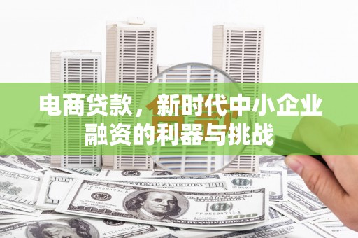 光明新区电商贷款，新时代中小企业融资的利器与挑战