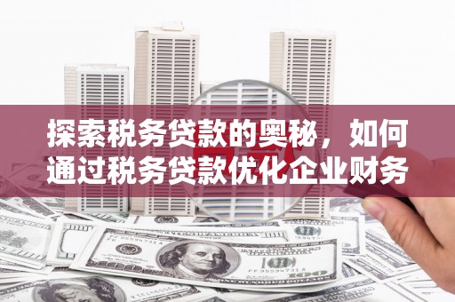 光明新区探索税务贷款的奥秘，如何通过税务贷款优化企业财务