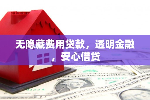 光明新区无隐藏费用贷款，透明金融，安心借贷