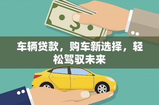 光明新区车辆贷款，购车新选择，轻松驾驭未来