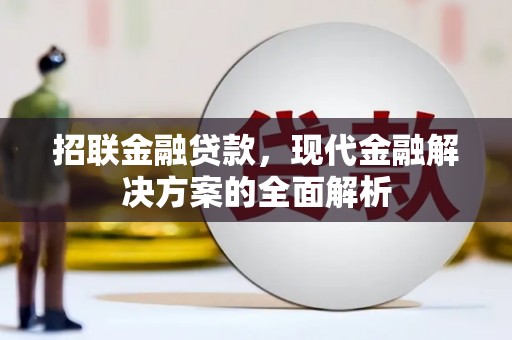光明新区招联金融贷款，现代金融解决方案的全面解析
