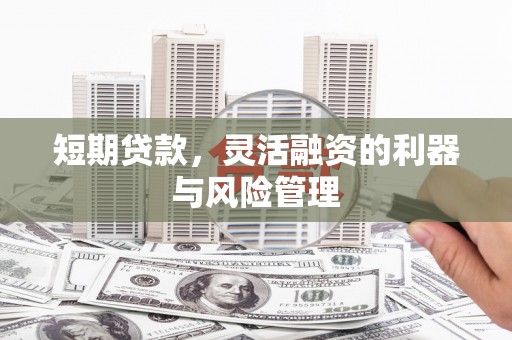 光明新区短期贷款，灵活融资的利器与风险管理