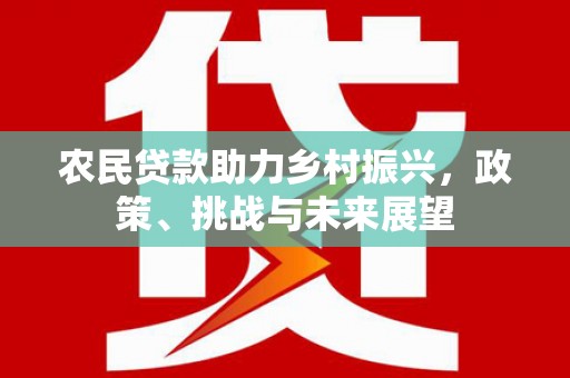 光明新区农民贷款助力乡村振兴，政策、挑战与未来展望