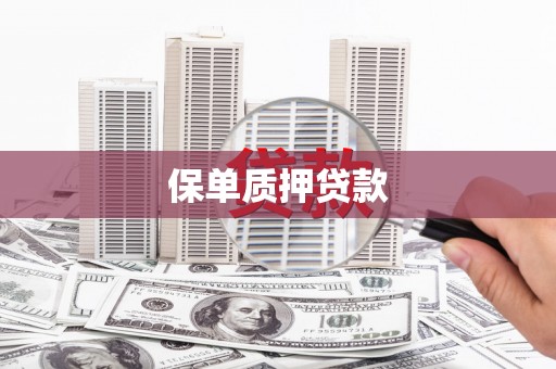 光明新区保单质押贷款