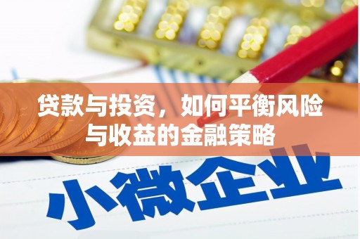 光明新区贷款与投资，如何平衡风险与收益的金融策略